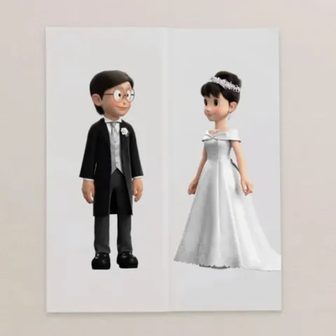 Foto sampul undangan Marlina & Anjas Asmara