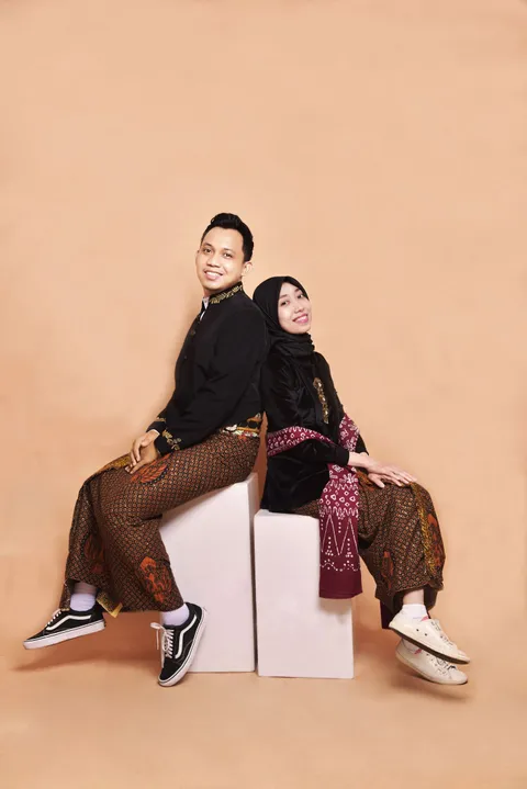 Foto sampul undangan Bagus & Rofah