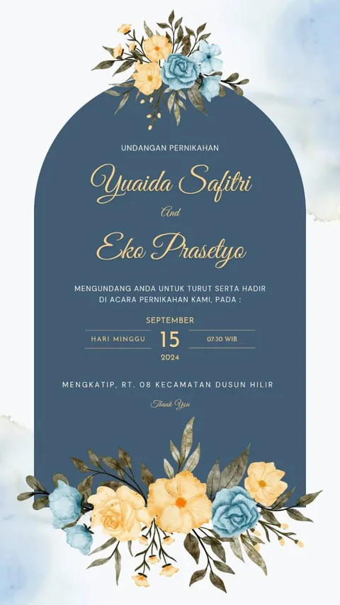 Foto sampul undangan Eko Prasetyo & Yuaida Safitri