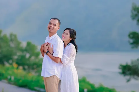 Foto sampul undangan Trisna & Marsel
