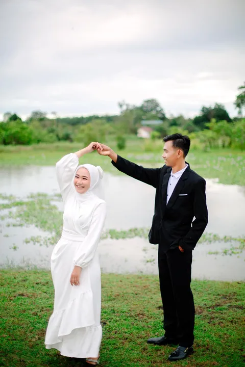 Foto sampul undangan Saefudin & Eva
