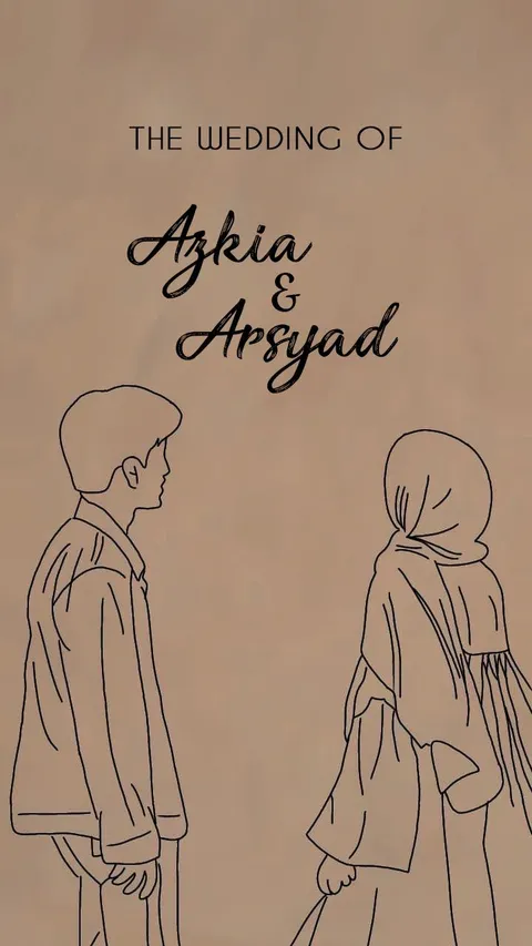 Foto sampul undangan Muhammad Arsyad & Jamilatul Azkia