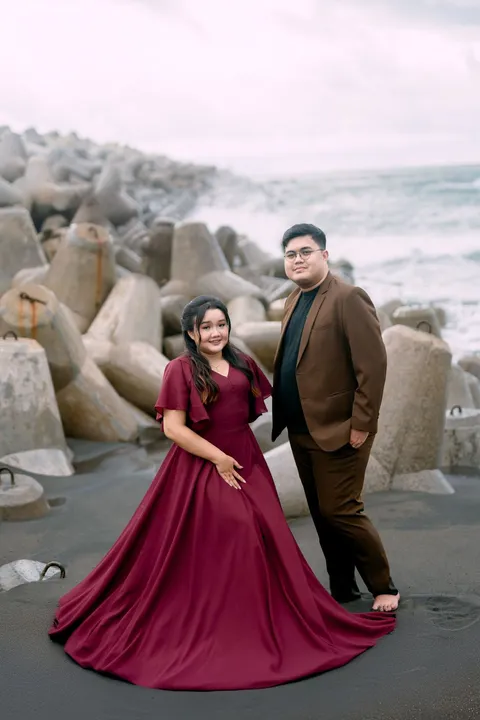 Foto sampul undangan Tasya & Riduwan