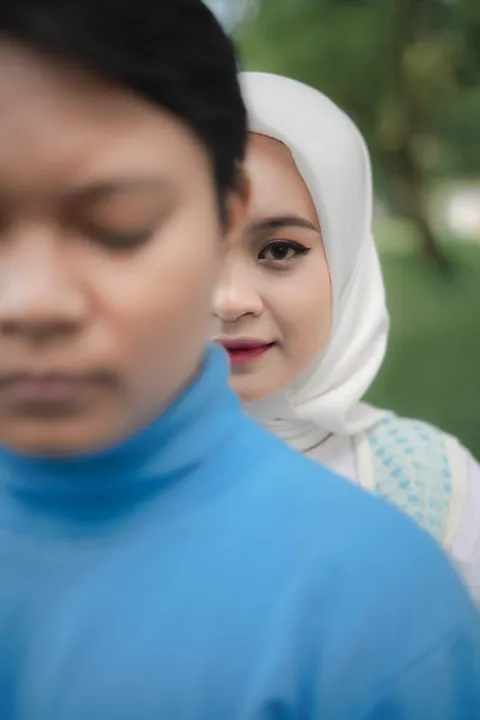 Foto sampul undangan Dira & Huda