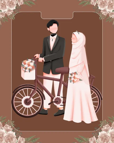 Foto sampul undangan Bams & Tania