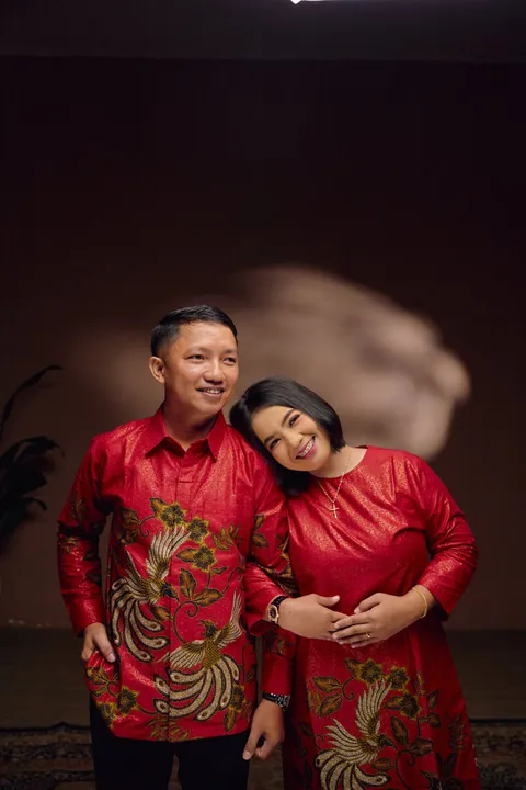 Foto sampul undangan Amos & Elisabeth