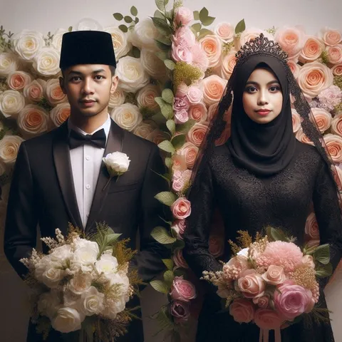 Foto sampul undangan Sarah R. & Ali Nurdin