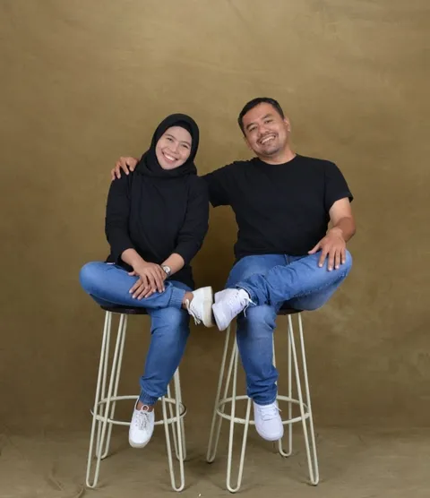 Foto sampul undangan Arief & Dita