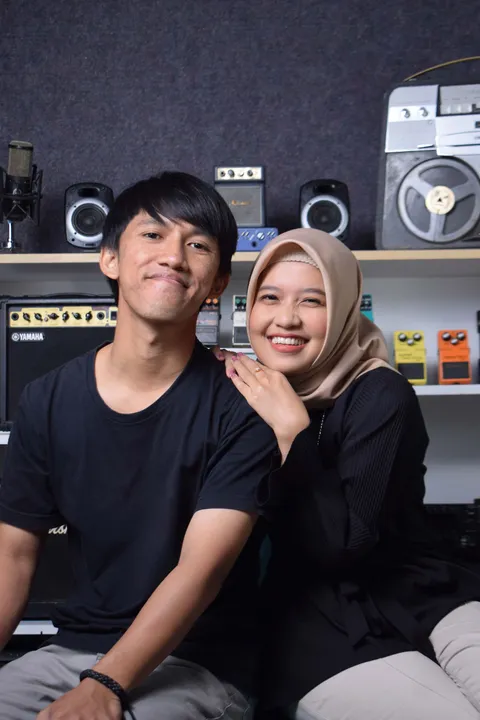 Foto sampul undangan Wahyu & Fitri