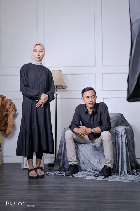 Foto sampul undangan Aji & Cindy