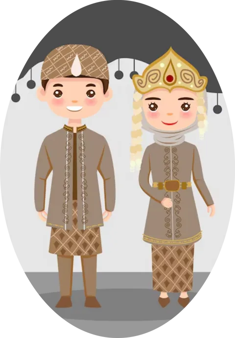 Foto sampul undangan Rohman & Rika