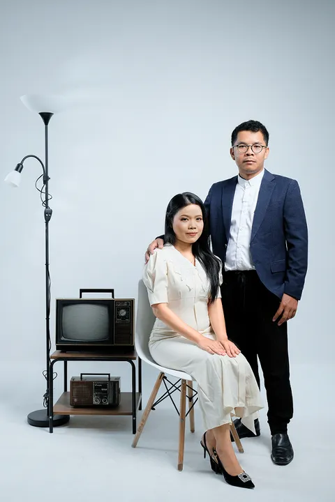 Foto sampul undangan Rahmat & Valent
