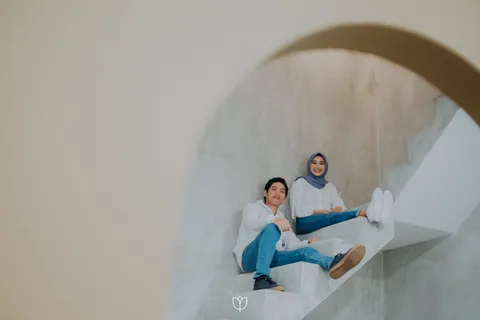 Foto sampul undangan Ali & Dini