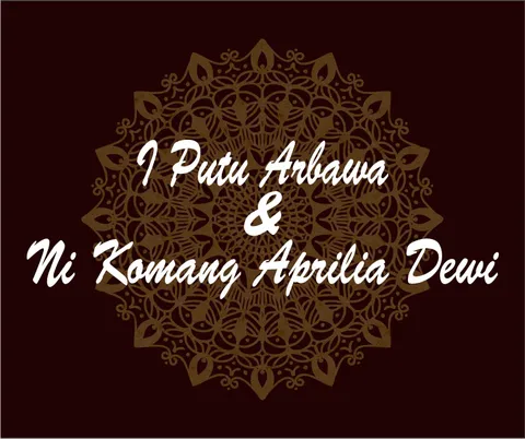 Foto sampul undangan Aprilia Dewi & Arbawa