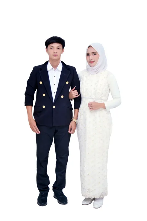 Foto sampul undangan Nabina & Asep