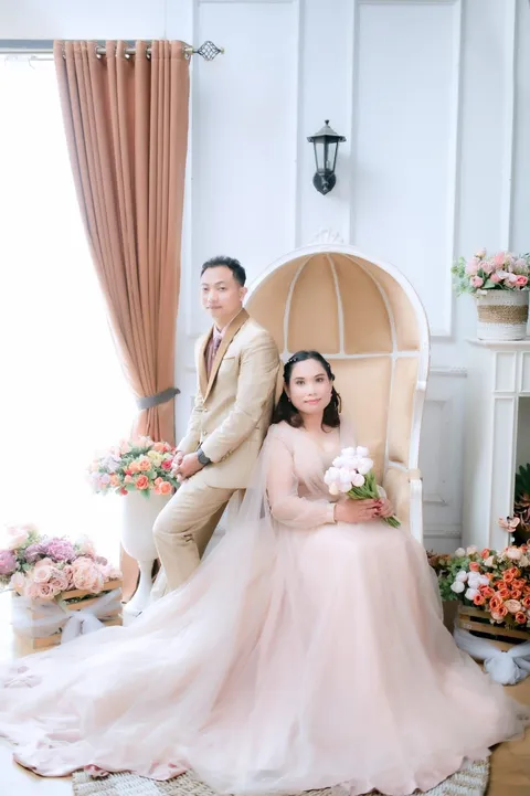 Foto sampul undangan Jefri & Tika
