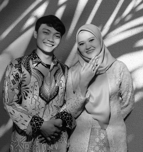 Foto sampul undangan Allan & Dian