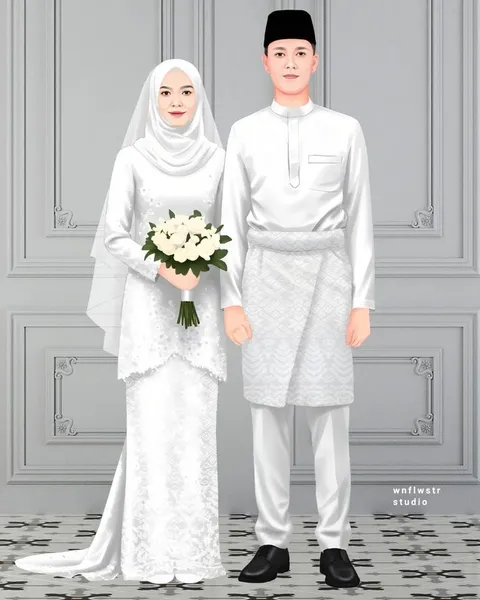 Foto sampul undangan Suhadi & Dilla Safitri
