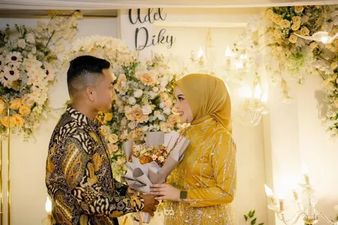 Foto sampul undangan Adel & Dicky