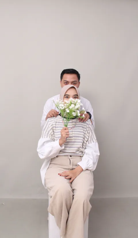 Foto sampul undangan Shinta & Fandy