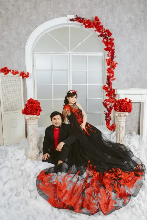 Foto sampul undangan Virginia & Detianus