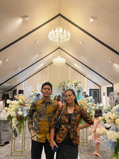 Foto sampul undangan Christoper & Michelle