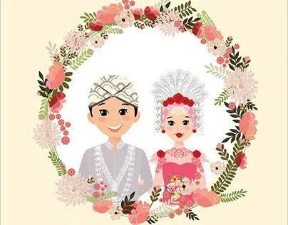 Foto sampul undangan Lilik (Iik) & Elly (Audy)