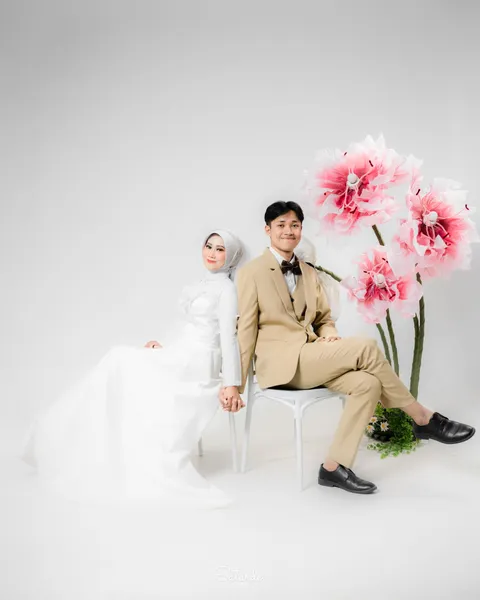 Foto sampul undangan Reza & Silpa