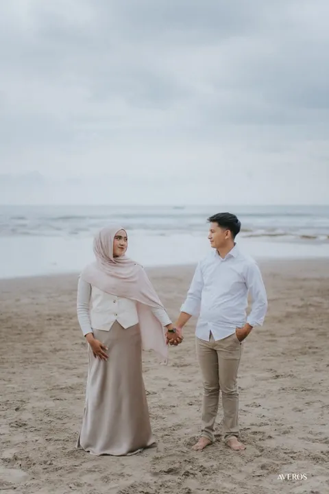Foto sampul undangan Hamdan & Nadia