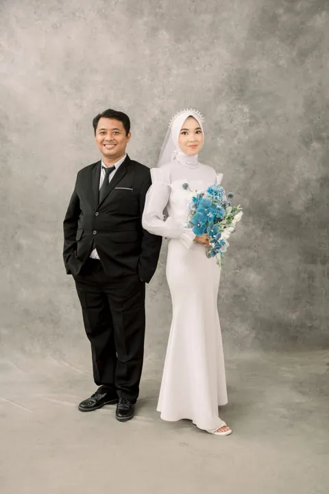 Foto sampul undangan Zahra & Rizal