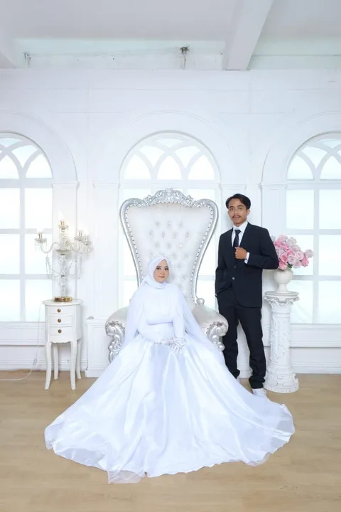 Foto sampul undangan Rizky & Tiara
