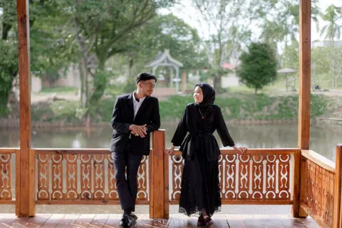 Foto sampul undangan Yandi & Amalia