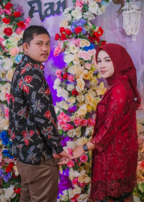 Foto sampul undangan Aan & Fira