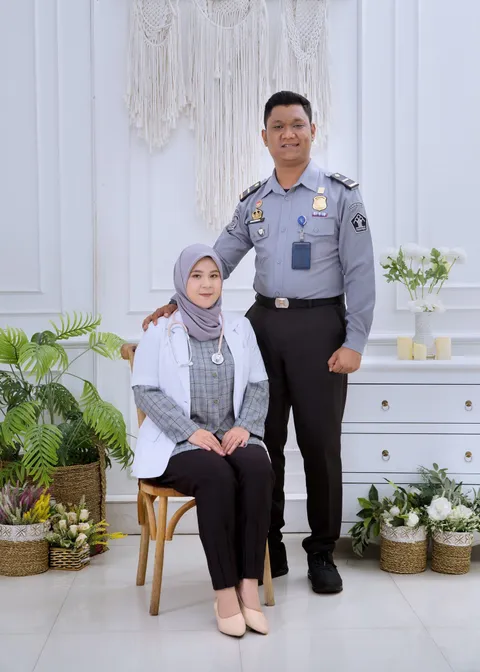 Foto sampul undangan Eko & Tias