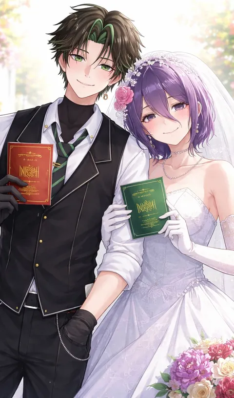 Foto sampul undangan Reze & Nanase
