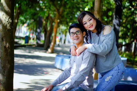 Foto sampul undangan Agnes & Ricky