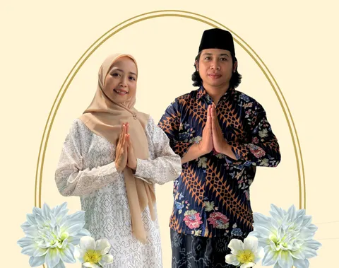 Foto sampul undangan Retno & Heru
