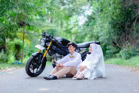 Foto sampul undangan Neta & Vio