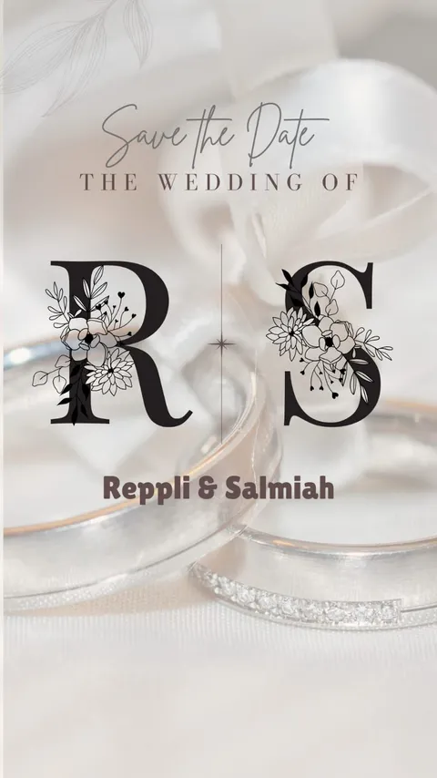Foto sampul undangan Salmiah & Reppli