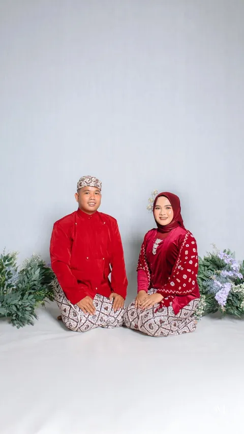 Foto sampul undangan Ade & Rizki