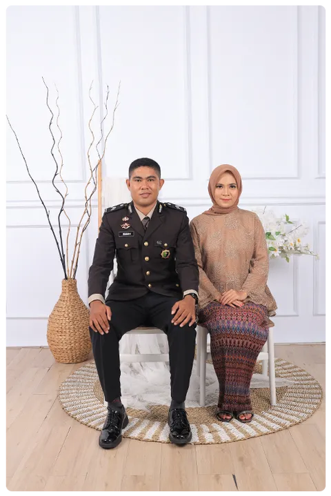 Foto sampul undangan Ulan & Amar