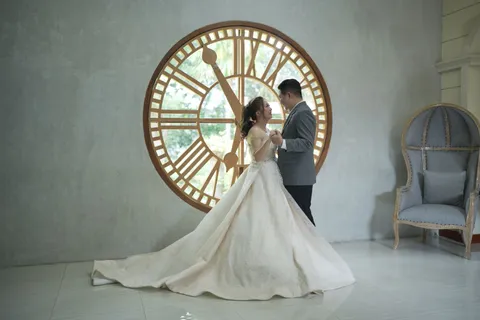 Foto sampul undangan Maria & Jimmy
