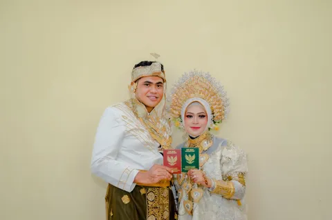 Foto sampul undangan Anggi & Afni