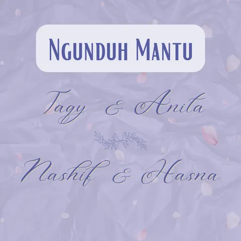 Foto sampul undangan Nashifhasna & Taqyanita