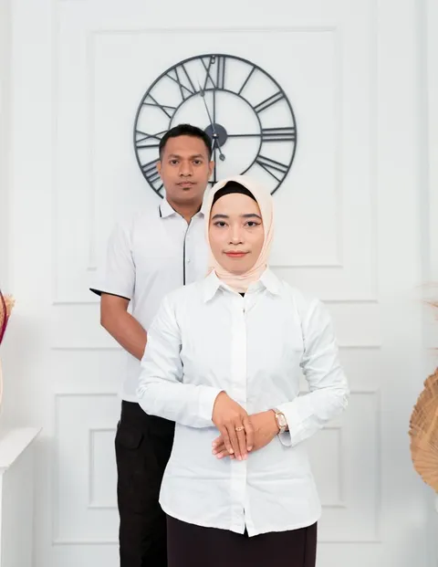 Foto sampul undangan Aris & Oncho