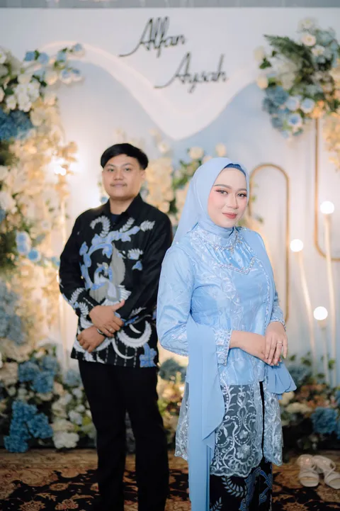 Foto sampul undangan Aysah & Alfan