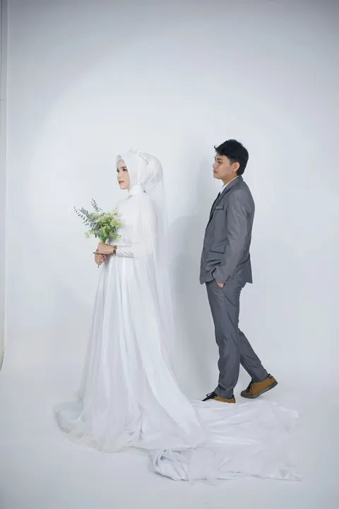 Foto sampul undangan Intan & Idham