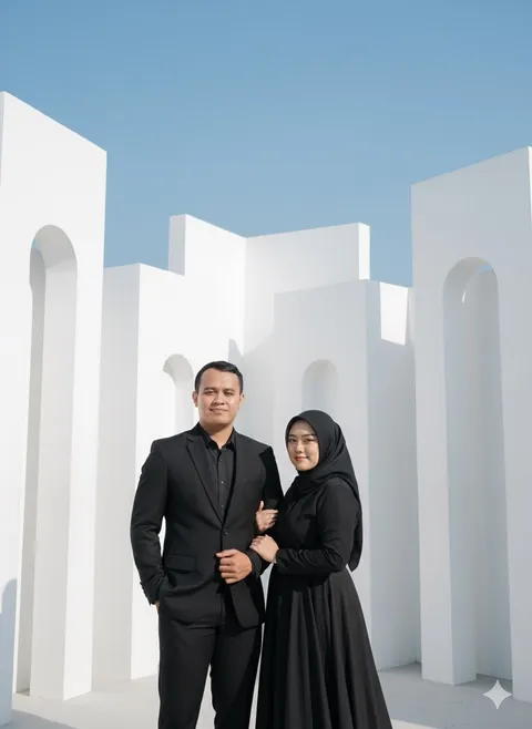 Foto sampul undangan Reza & Aliffia