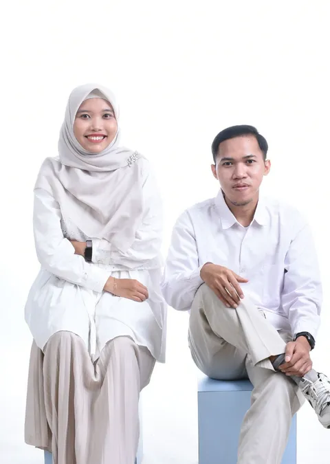 Foto sampul undangan Amar & Hani