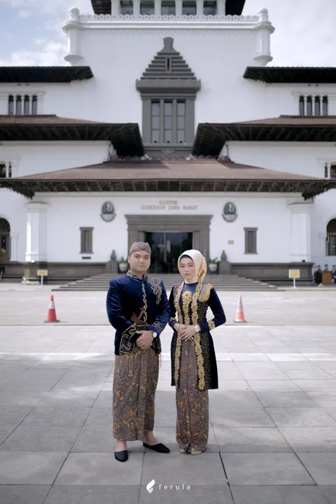Foto sampul undangan Firman & Inneke